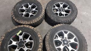 Begagnade Hjuluppsättning + däck Jeep Wrangler (JL) 2.2 Multijet II 16V Pris € 1.058,75 Inklusive moms erbjuds av Autohandel Didier