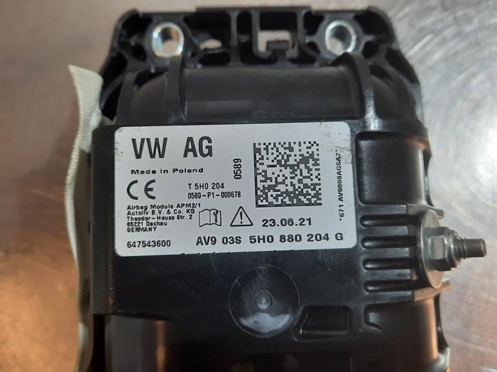 Höger airbag (instrumentbräda) från en Volkswagen Golf VIII (CD1) 2.0 GTD 16V 2021