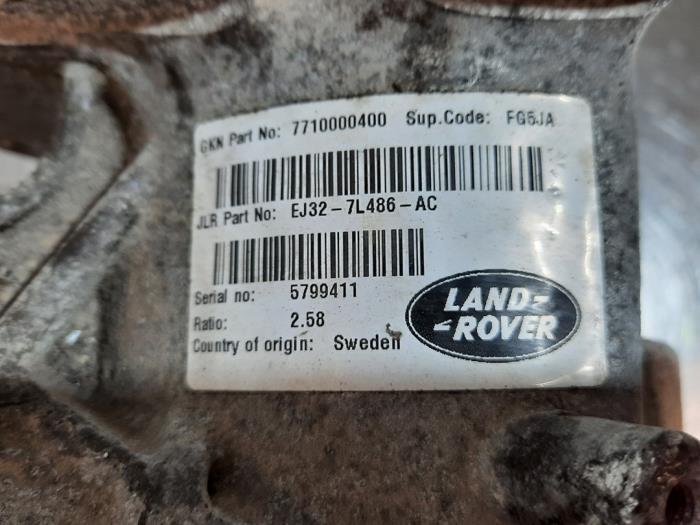 Differentieel voor van een Land Rover Discovery Sport (LC) 2.0 TD4 150 16V 2018