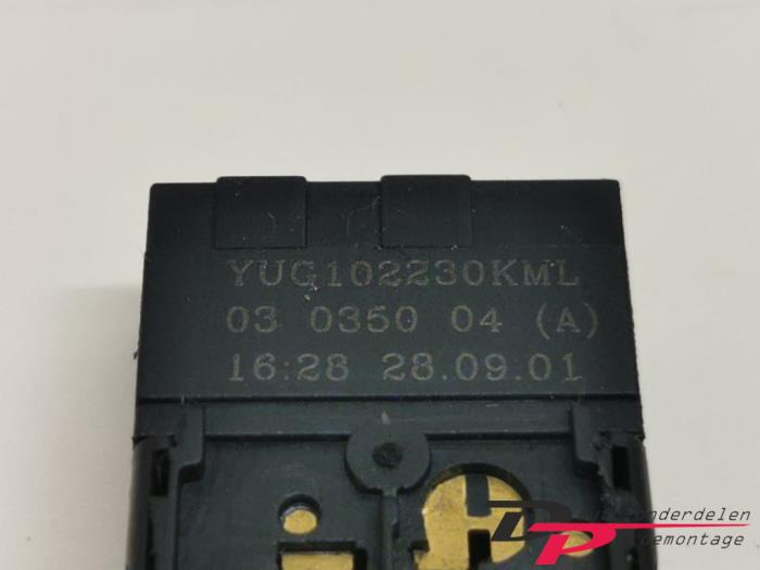 Torkarbrytare från en Land Rover Freelander Hard Top 1.8 16V 2001