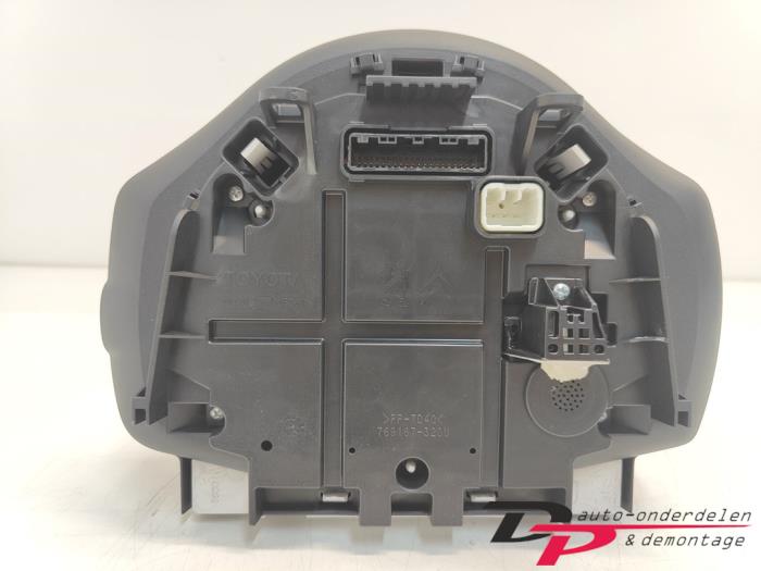 Licznik kilometrów KM z Citroën C1 1.0 Vti 68 12V 2017