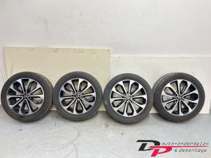Begagnade Hjuluppsättning + däck Nissan Qashqai (J10) 1.5 dCi DPF Pris € 400,00 Marginaltabell erbjuds av DP Auto-onderdelen & Demontage