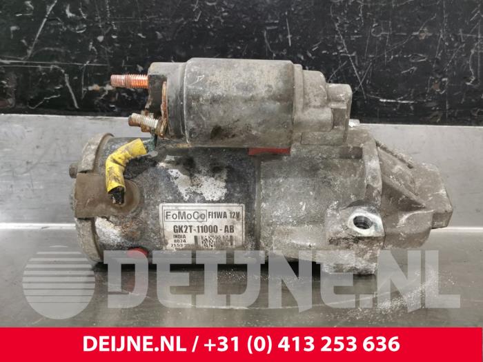 Startmotor van een Ford Transit Custom 2.0 TDCi 16V Eco Blue 130 2018
