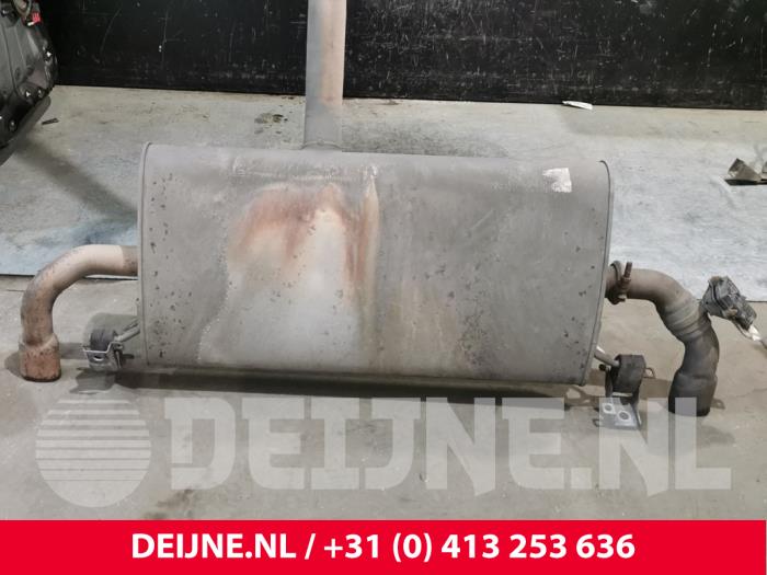 Ljuddämpare, mitten + bak från en Volvo XC90 II 2.0 T8 16V Twin Engine AWD 2017