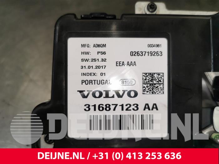 Vägmätare KM från en Volvo XC90 II 2.0 T8 16V Twin Engine AWD 2017