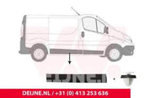 Nieuwe Sierstrip Renault Trafic Prijs € 38,72 Inclusief btw aangeboden door van Deijne Onderdelen Uden B.V.