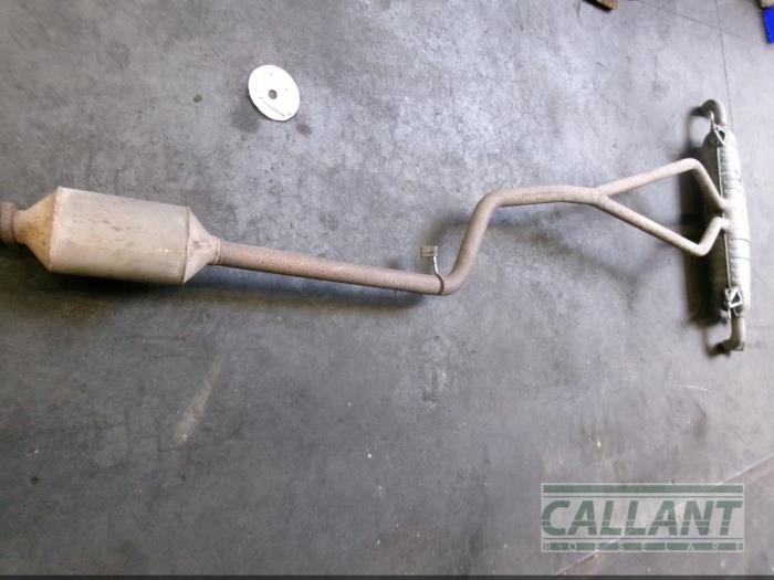 Avgassystem (komplett) från en Land Rover Range Rover III (LM) 2.9 TD6 24V 2003