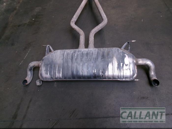 Avgassystem (komplett) från en Land Rover Range Rover III (LM) 2.9 TD6 24V 2003