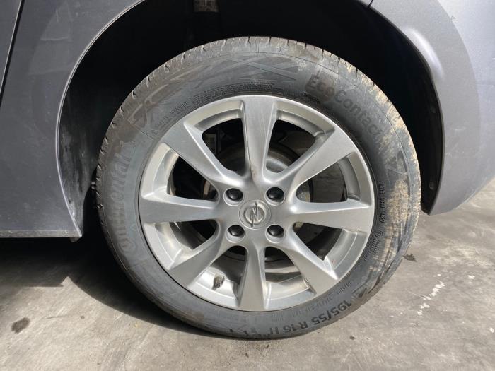 Hjuluppsättning från en Opel Corsa F (UB/UH/UP) 1.2 12V 75 2021