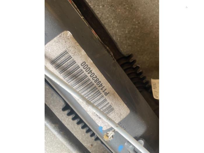 Achteras voorwielaandrijving van een Citroën Berlingo 1.6 BlueHDI 100 2021