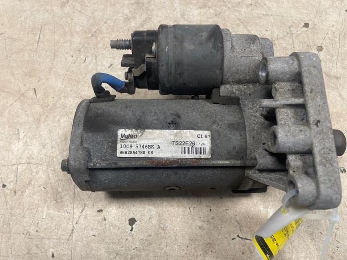 Startmotor från en Peugeot Expert (V1/VA/VB/VE/VF/VT/VY) 1.6 Blue HDi 95 16V 2019