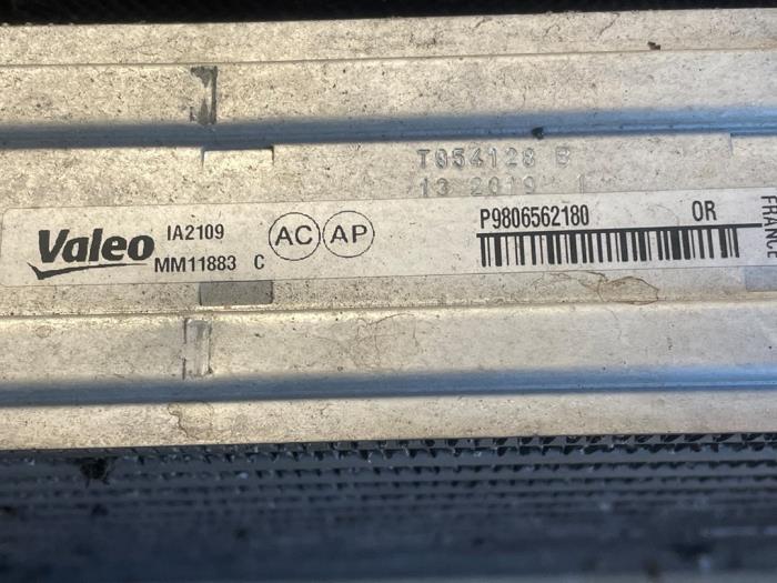 Laddluftkylare från en Peugeot Expert (V1/VA/VB/VE/VF/VT/VY) 1.6 Blue HDi 95 16V 2019