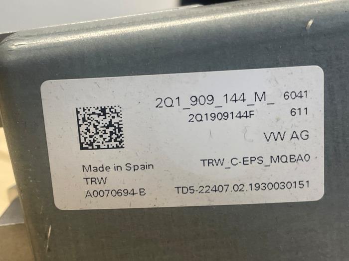 Elservostyrningsenhet från en Volkswagen Polo VI (AW1) 1.0 TSI 12V 2019