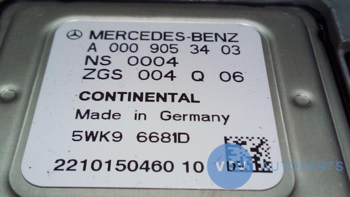 Nox sensor van een Mercedes-Benz Sprinter 3,5t (906.63) 313 CDI 16V 2016