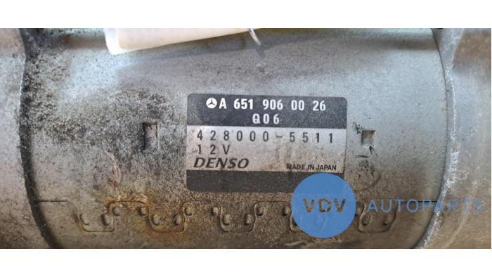 Startmotor från en Mercedes-Benz Sprinter 4t (907.6/910.6) 414 CDI 2.1 D 4x4 2019