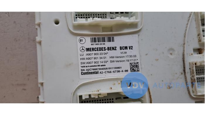 Komfortmodul från en Mercedes-Benz Sprinter 4t (907.6/910.6) 414 CDI 2.1 D 4x4 2019