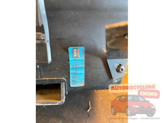 Fläktmotor för uppvärmning och ventilation från en Renault Express/Rapid/Extra 1.1 1987