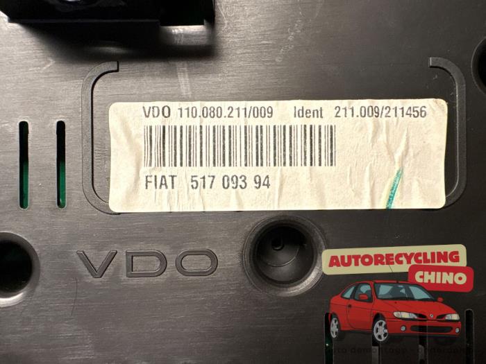 Vägmätare KM från en Lancia Ypsilon (843) 1.4 16V 2004