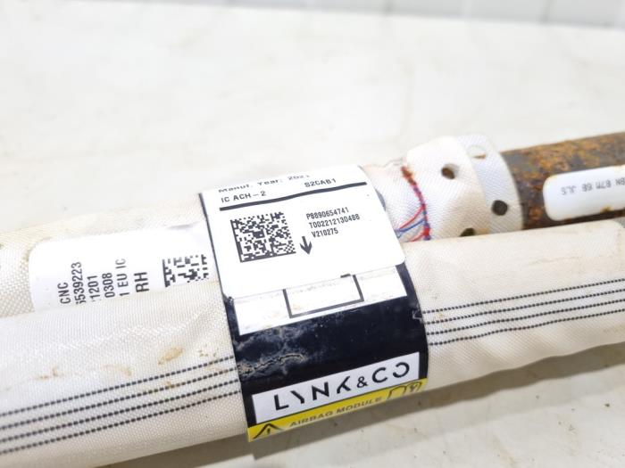 Takgardinairbag, höger från en Lynk & Co 01 1.5 PHEV 2022