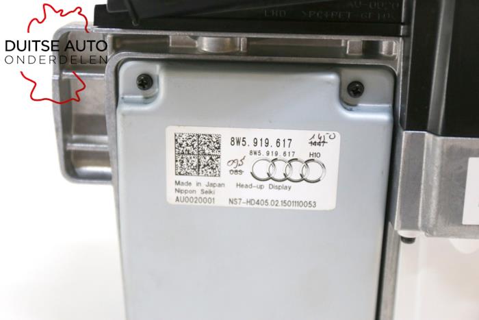 Frontscheibenanzeige van een Audi A4 (B9) 2.0 30 TDI 16V 2018