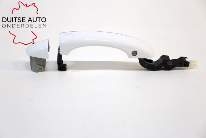 Manija de puerta de 4 puertas derecha detrás de un Audi A6 (C7) 3.0 V6 24V TFSI Quattro 2016