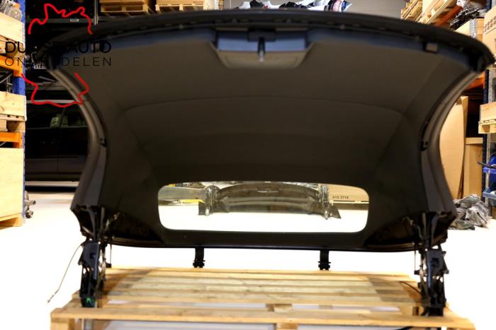 Cabriodak Softtop van een Audi TT Roadster (FV9/FVR) 2.0 TFSI 16V TTS Quattro 2016
