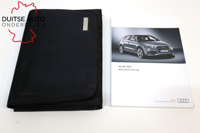 Instruction Booklet from a Audi Q3 (8UB/8UG) 2.0 TDI 16V 177 Quattro 2012