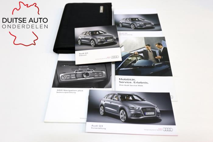 Instruction Booklet from a Audi Q3 (8UB/8UG) 2.0 TDI 16V 177 Quattro 2012