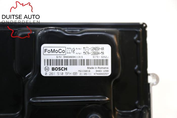 Computer Motormanagement van een Ford Puma 1.0 Ti-VCT EcoBoost mHEV 12V 2021
