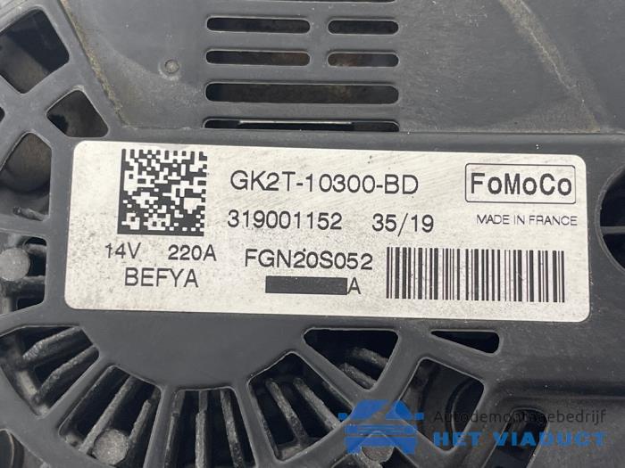 Dynamo från en Ford Focus 4 Wagon 2.0 EcoBlue 2019