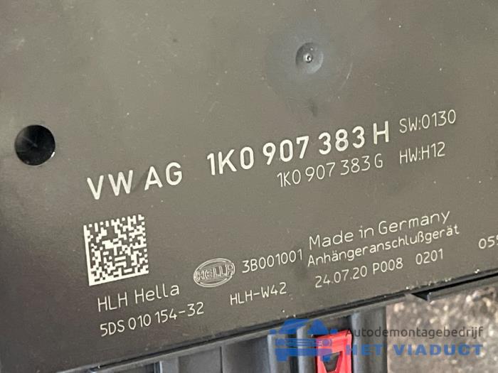 Trekhaak van een Volkswagen Caddy IV 2.0 TDI 102 2020