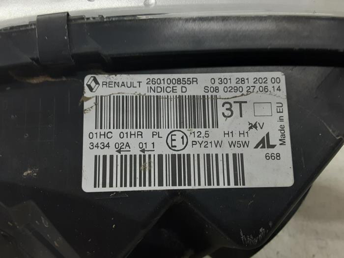 Strålkastare, höger från en Renault Captur 2014