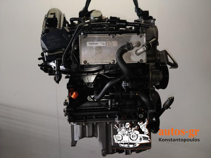 Motor från en Volkswagen Golf VI Cabrio (1K) 1.4 TSI 122 16V 2013