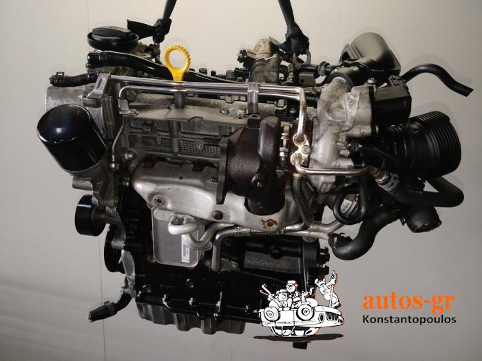 Motor från en Volkswagen Golf VI Cabrio (1K) 1.4 TSI 122 16V 2013