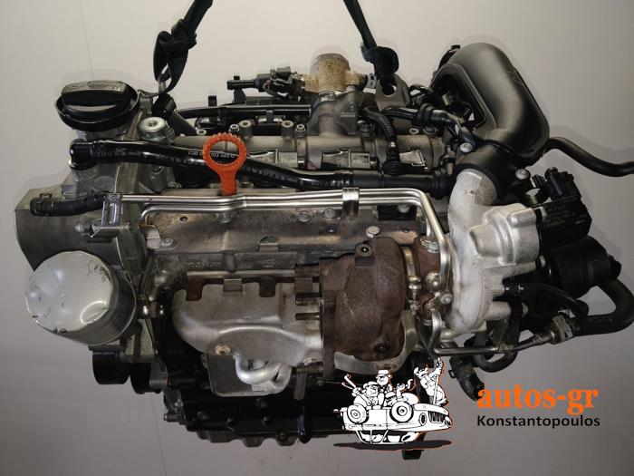 Motor från en Volkswagen Golf VI (5K1) 1.4 TSI 122 16V 2009