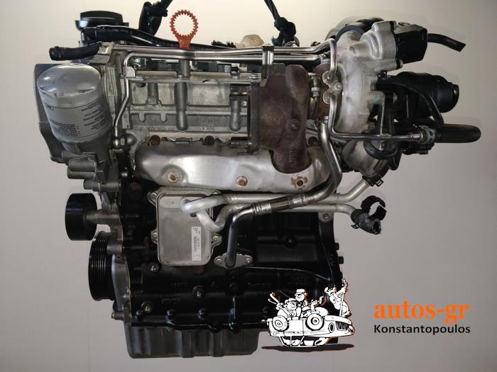Motor från en Volkswagen Golf VI (5K1) 1.4 TSI 122 16V 2009