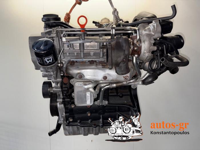 Motor från en Audi A1 (8X1/8XK) 1.4 TFSI 16V 122 2011