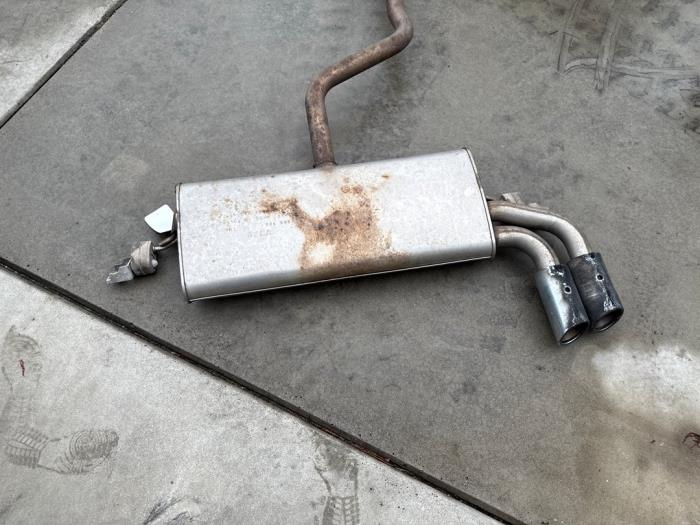 Tlumik srodkowy+koncowy z Audi A3 Sportback (8VA/8VF) 1.4 TFSI 16V 2014