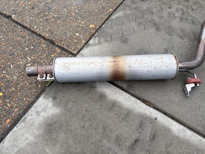 Tlumik srodkowy+koncowy z Audi A3 Sportback (8VA/8VF) 1.4 TFSI 16V 2014