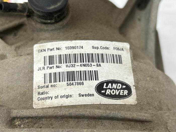 Bakre differential från en Land Rover Range Rover Evoque (LVJ/LVS) 2.0 D 150 16V 5-drs. 2018