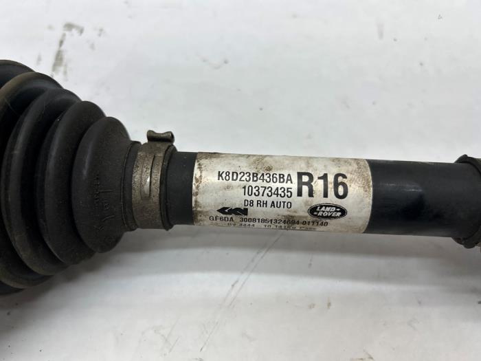 Drivaxel, höger fram från en Land Rover Range Rover Evoque (LVJ/LVS) 2.0 D 150 16V 5-drs. 2018
