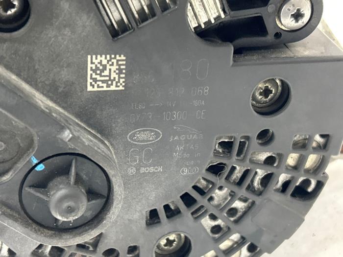 Dynamo från en Land Rover Range Rover Evoque (LVJ/LVS) 2.0 D 150 16V 5-drs. 2018