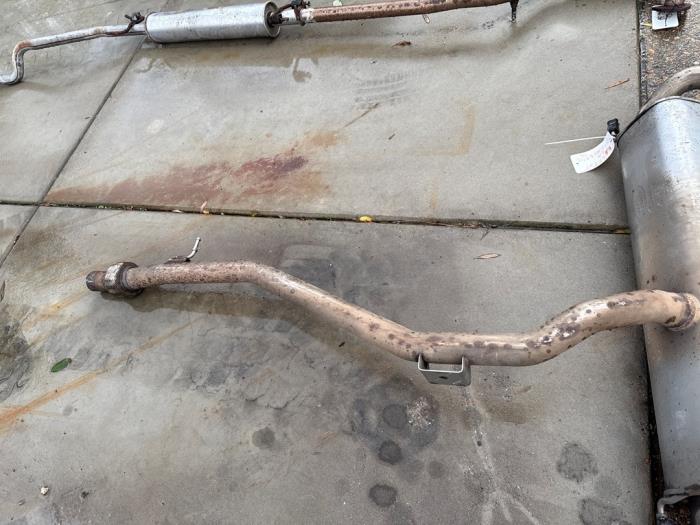 Ljuddämpare, bak från en Land Rover Range Rover Evoque (LVJ/LVS) 2.0 D 150 16V 5-drs. 2018