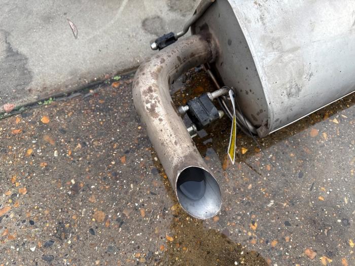 Ljuddämpare, bak från en Land Rover Range Rover Evoque (LVJ/LVS) 2.0 D 150 16V 5-drs. 2018