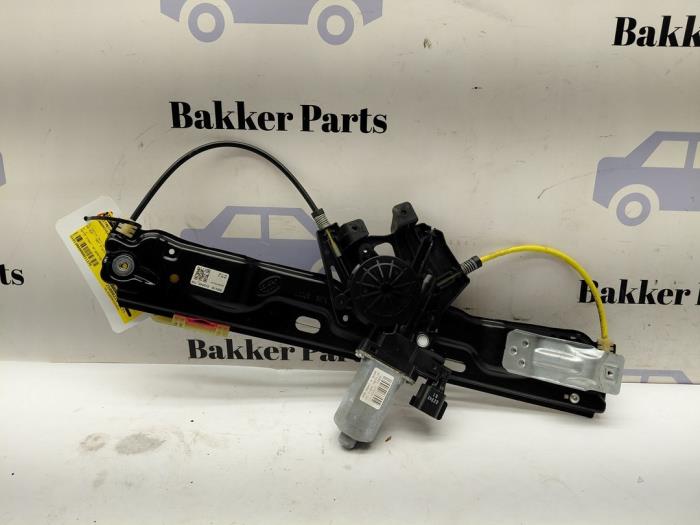 Fönstermekanism för bakre dörr, 4-dörrars, vänster från en Land Rover Range Rover Evoque (LVJ/LVS) 2.0 D 150 16V 5-drs. 2018