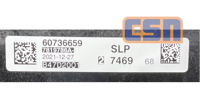 Motor van een BMW X3 (G01) xDrive 25d 2.0 TwinPower Turbo 16V 2022