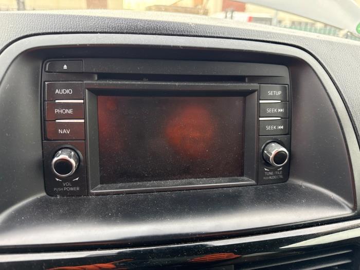 Navigeringssystem från en Mazda CX-5 I (KE,GH) 2.2 SkyActiv-D 16V 2WD 2013