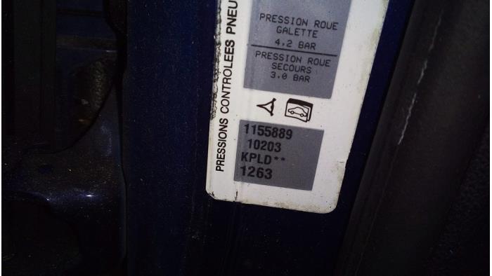 Peugeot 308 1.6 VTI 16V Sloopvoertuig (2008, Blauw)