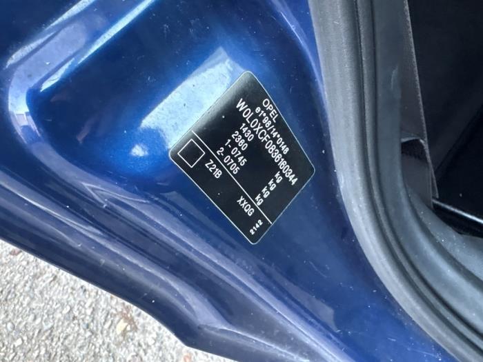 Opel Corsa C 1.2 16V Sloopvoertuig (2004, Blauw)