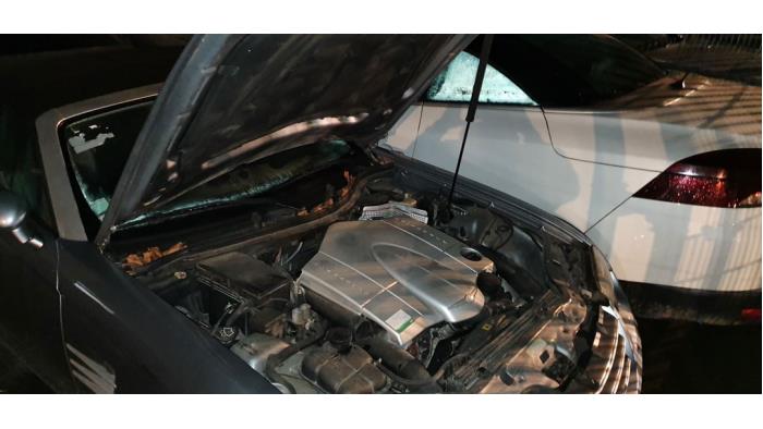 Chrysler Crossfire Roadster 3.2 V6 18V Skrotfordon (2005, LICHT ZILVERGRIJS)